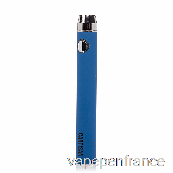 Cartisan Bouton VV 900 Double Charge 510 Batterie [micro] Stylo Vape Bleu